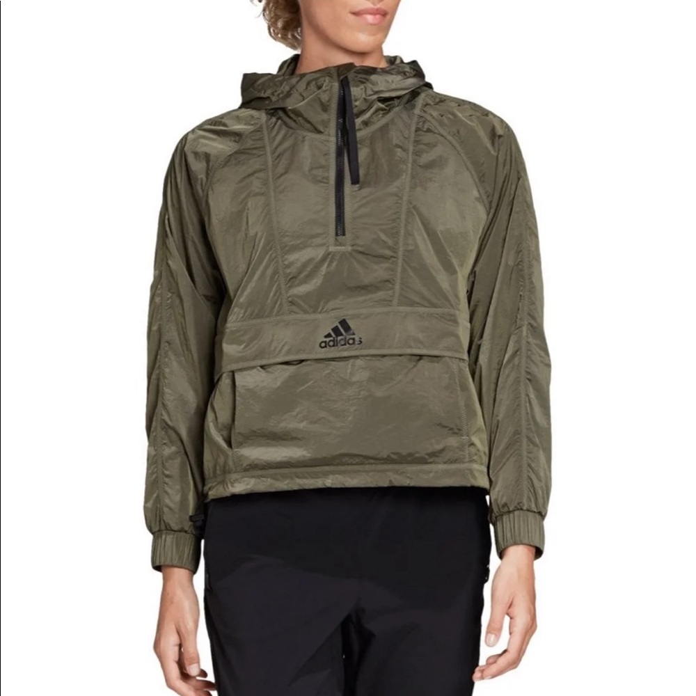 adidas Womens Wind ready anorak 1/2 zip